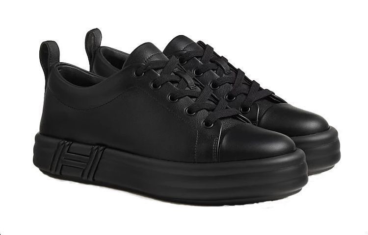 HERMES Happy Low top Casual Shoes Women's Black купить в интернет-магазине Yoocart с быстрой доставкой по России.