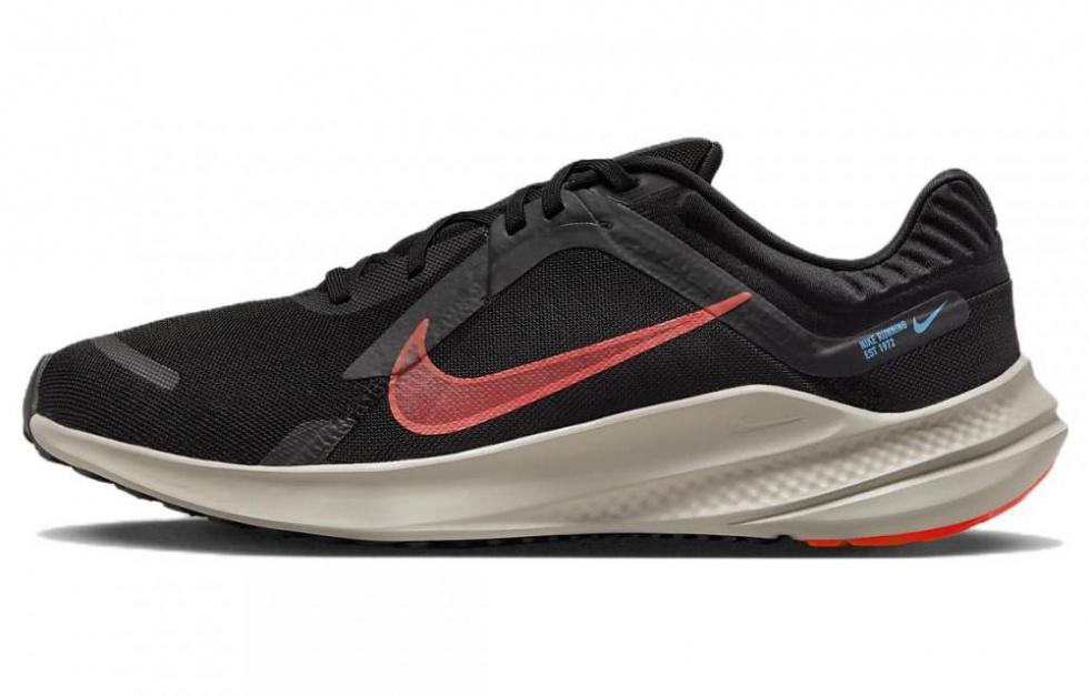 Nike Quest 5 Black Cobblestone Laser Blue Bright Crimson