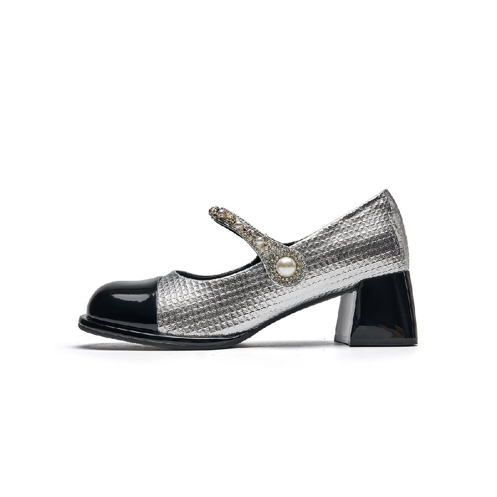 EBLAN Casual Single Shoes Women's Silver