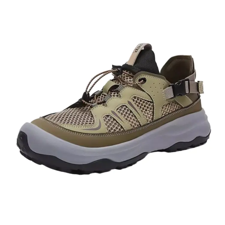 Jeep Cushioning, Slip Resistant, Abrasion Resistant, Breathable Coverage Low Top Hiking Shoes Men's Army Green
