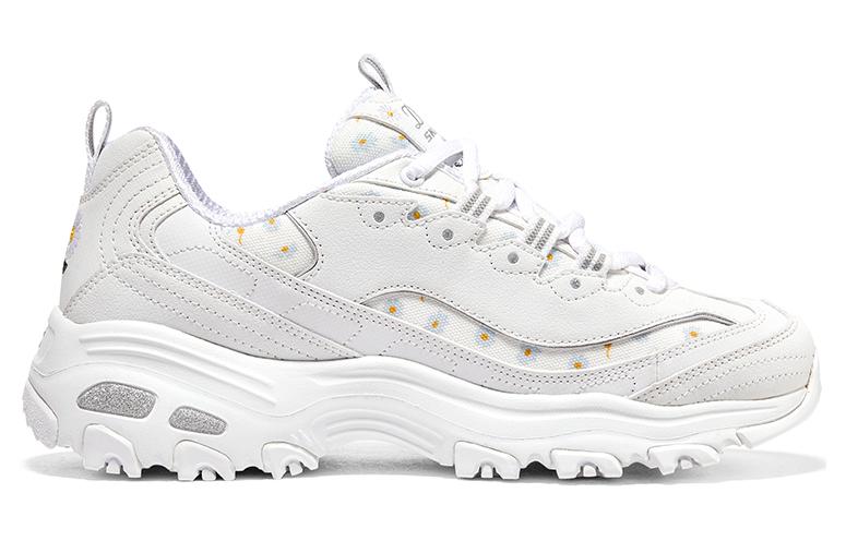 Skechers D'lites 1.0 Sneakers 'White Grey' Women's