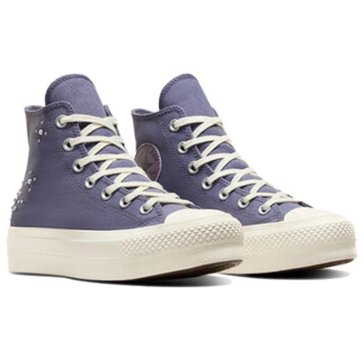 Converse Women's Chuck Taylor All Star Lift Platform High 'Pearls & Studs Lavender Ash' Women's