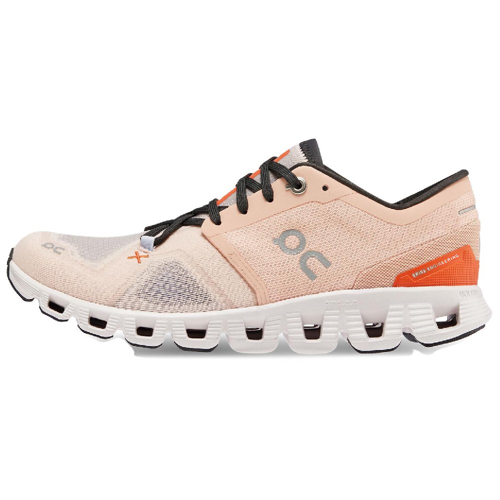 On Running Cloud X 3 Rose Sand Women's