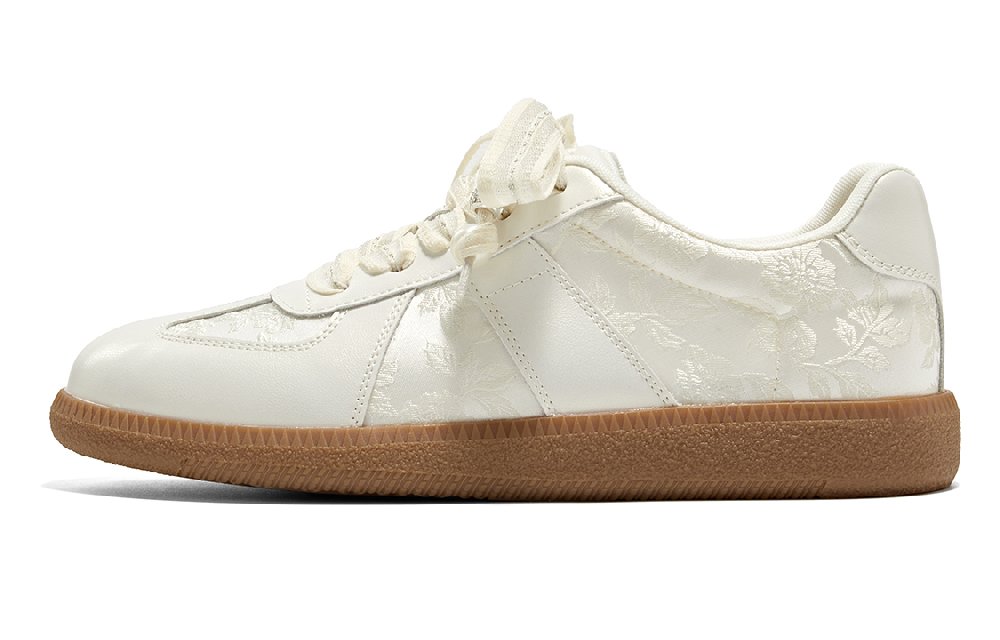 EBLAN Кроссовки для скейтбординга Low Top Ecru Женские