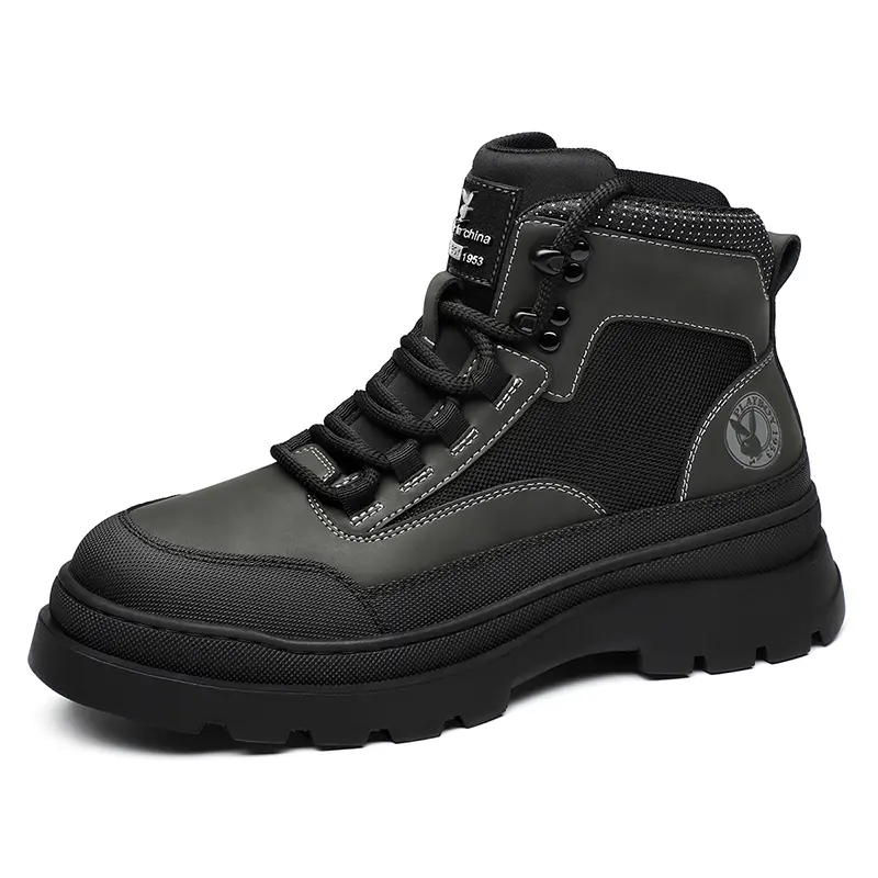 Playboy Playboy Short Martin Boot 4.5cm Men's Black