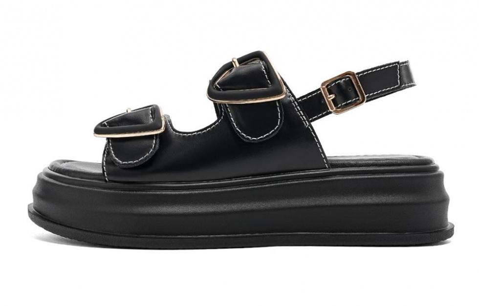 EBLAN Beach Sandals Women's Black