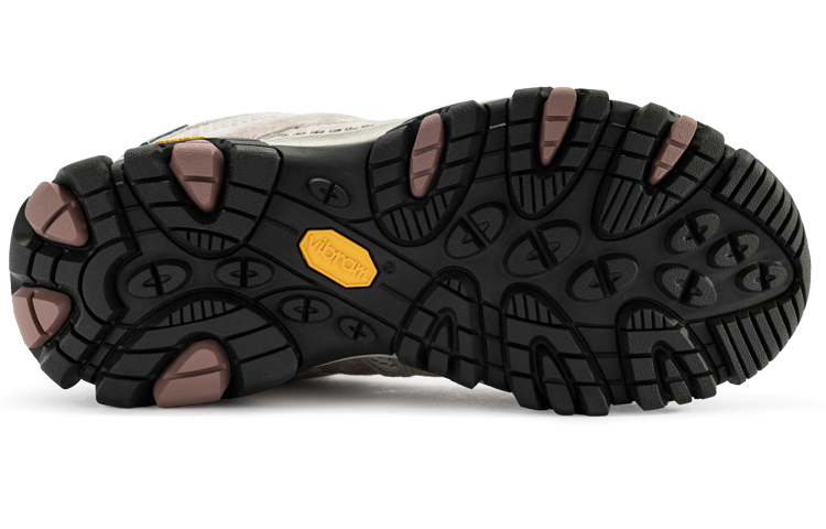 MERRELL MOAB 3 Anti-Slip Wear-Resistant Waterproof And Breathable Low-Top Trekking Shoes Women's Gray Brown Black