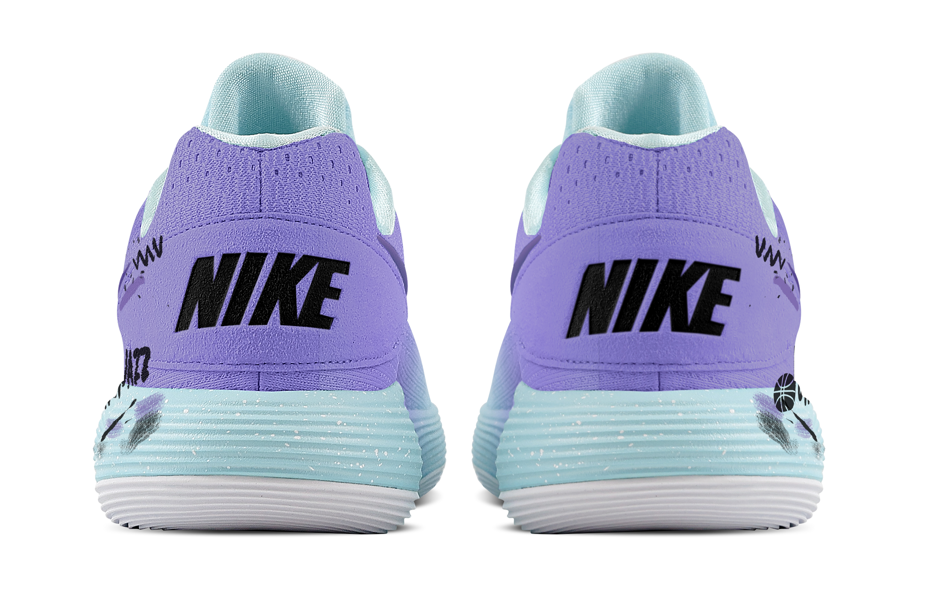 Nike Hyperdunk 2017 Salt Lake Melody, Heart Box Cushioning Coverage Support Low top Basketball Shoes Men's купить в интернет-магазине Yoocart с быстрой доставкой по России.