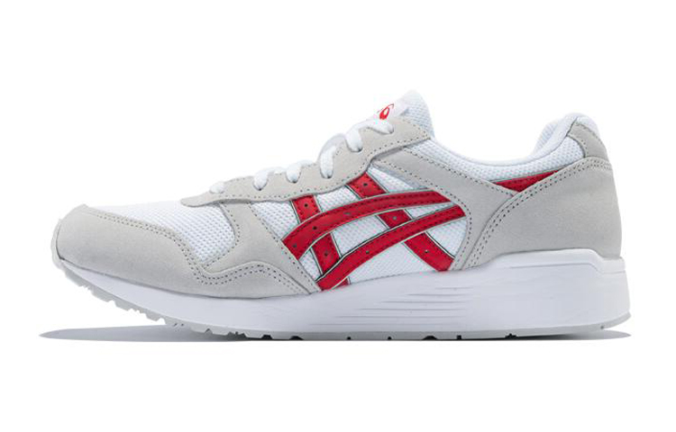 Asics Lyte trainer GreyRed 'Grey Red'