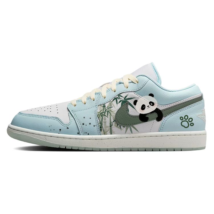 Jordan Air Jordan 1 Vintage Basketball Shoes Men Low Top White/Blue
