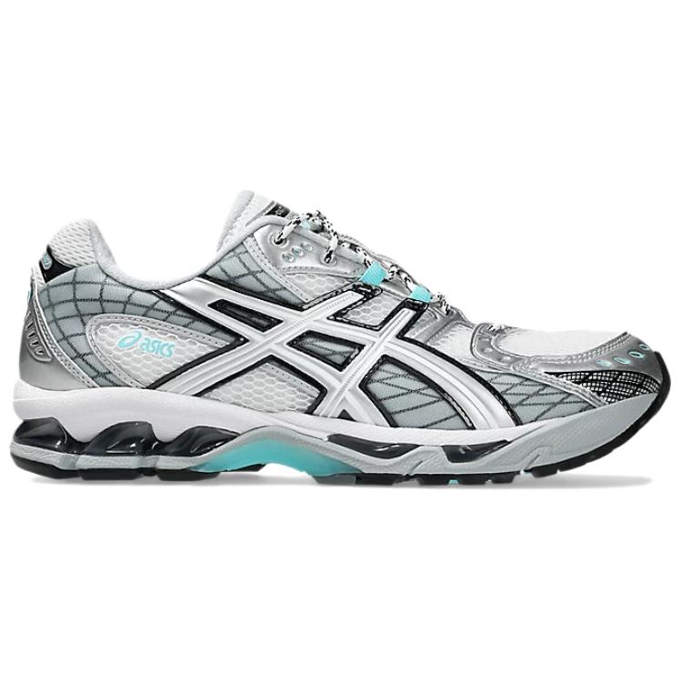 Asics GEL Nimbus 10.1 Abrasion Resistant Low top Casual Running Shoes Unisex White Gray купить в интернет-магазине Yoocart с быстрой доставкой по России.