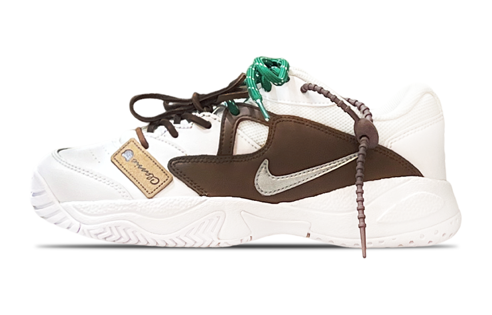 Nike Court Lite 2 Abrasion Resistant Slip Resistant Low Top Tennis Shoes Women's White