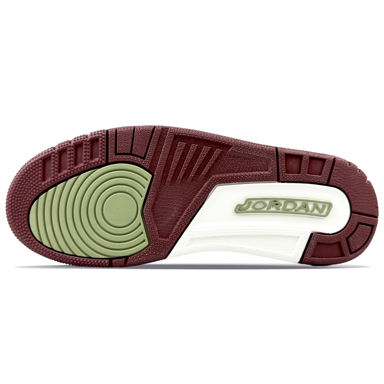 Jordan Legacy 312 Cushioning Anti-Slip And Wear-Resistant High-Top Vintage Basketball Shoes Men's Ecru