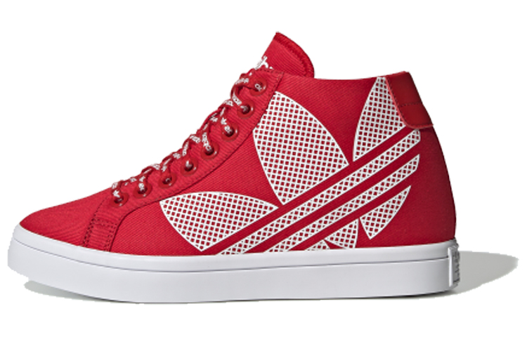 Adidas Originals Courtvantage Heel Logo 'Red White' Women's