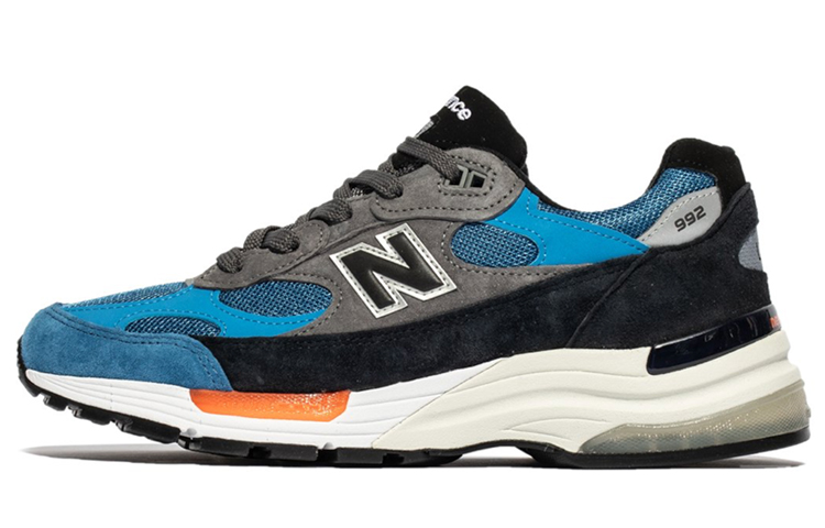 New Balance 992 Black Blue Grey
