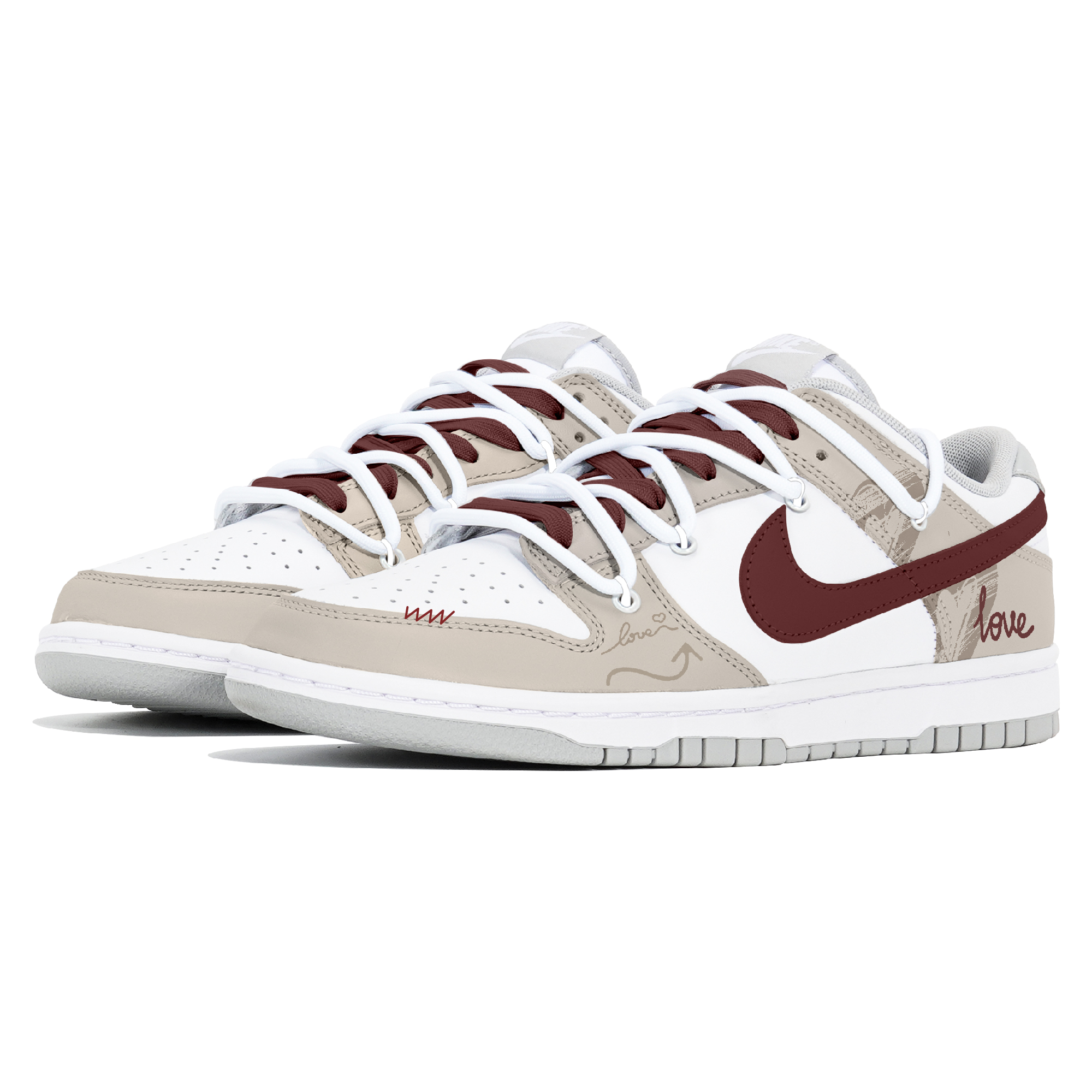 Nike Dunk Joy Lemon Abrasion-Resistant Low-Top Skateboard Shoes Men's White купить в интернет-магазине Yoocart с быстрой доставкой по России.
