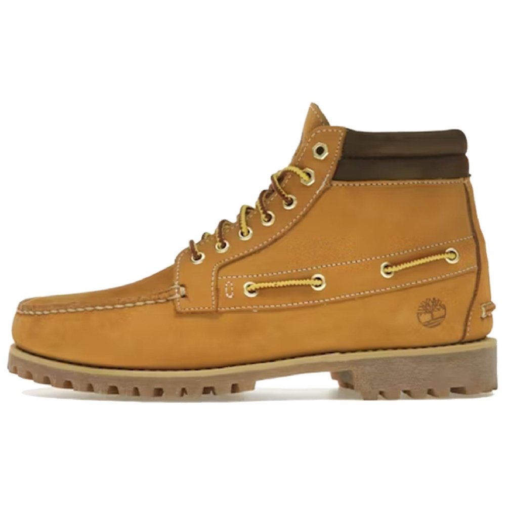 Timberland Authentic Mid Lace Up Boot Wheat Nubuck