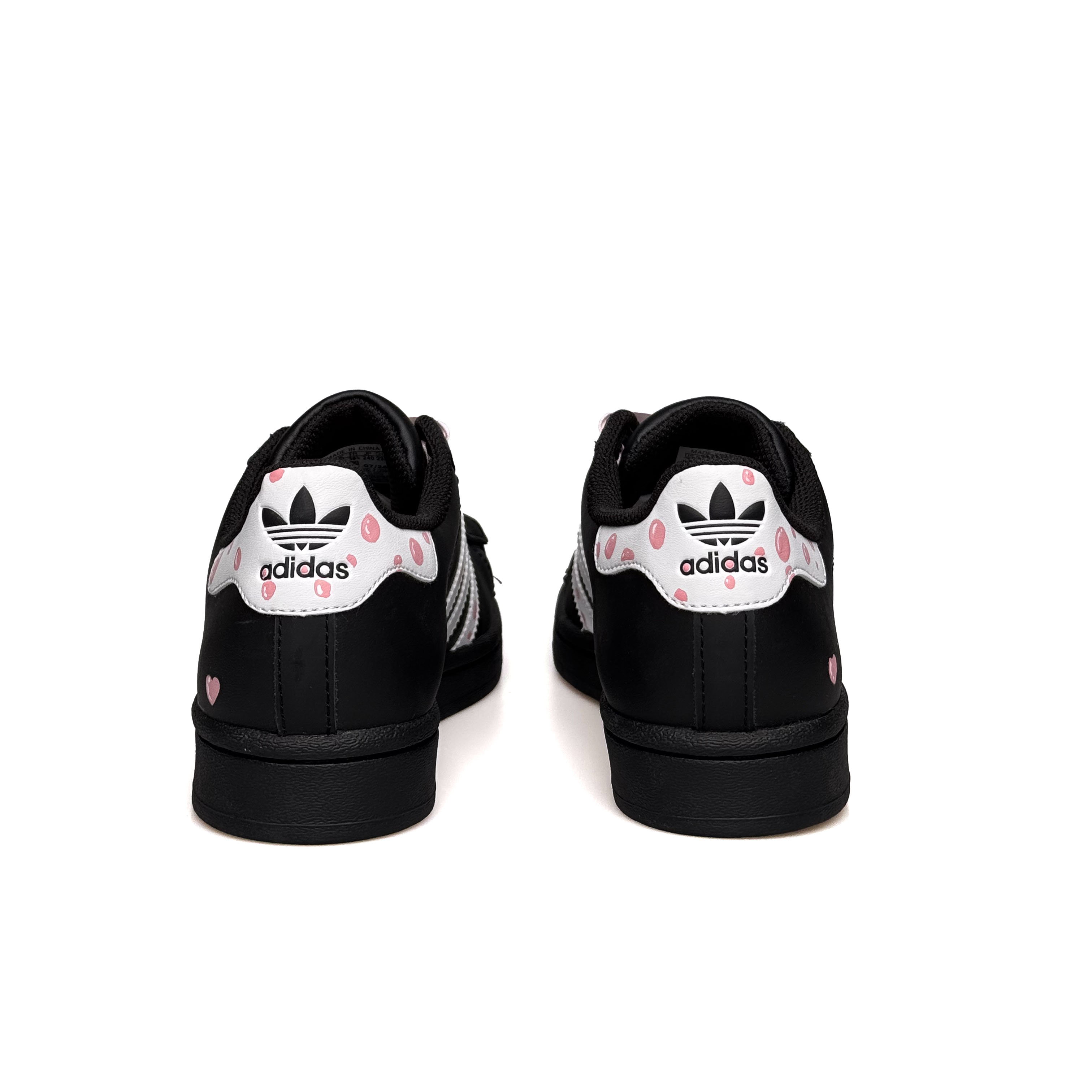 Adidas Originals SUPERSTAR Low Top Skateboard Shoes Unisex Black White Pink купить в интернет-магазине Yoocart с быстрой доставкой по России.