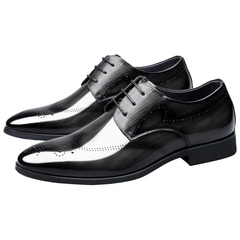 Playboy Dress Shoes Men's Low top Black Brown