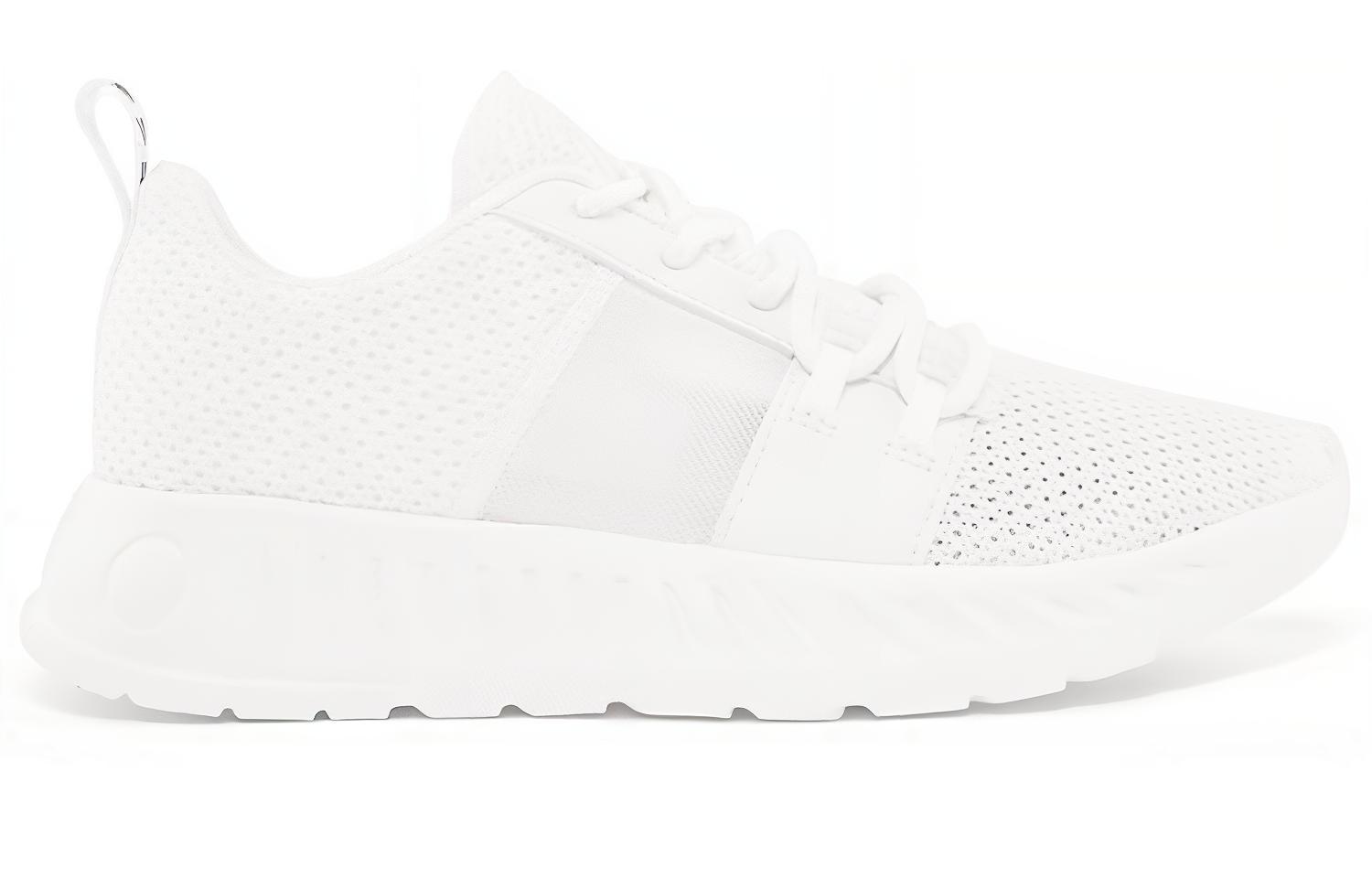 Kappa Shock Absorbers Slip Resistant Low top Casual Shoes Unisex White