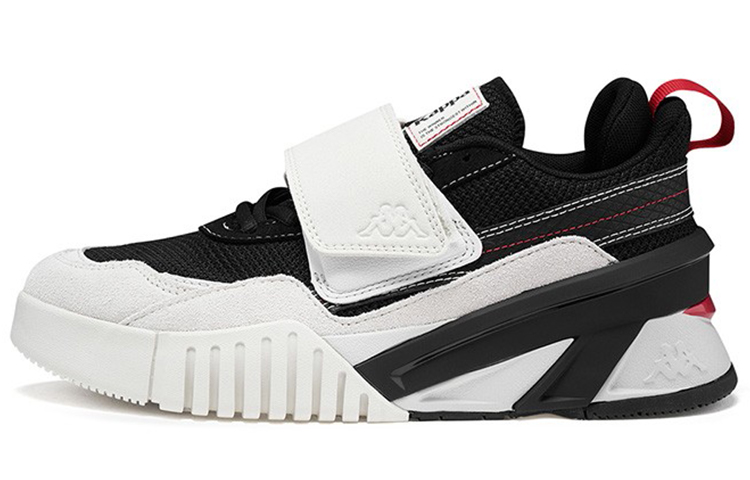 Kappa Coverage Slip Resistant Low Top Skateboard Shoes Unisex Black