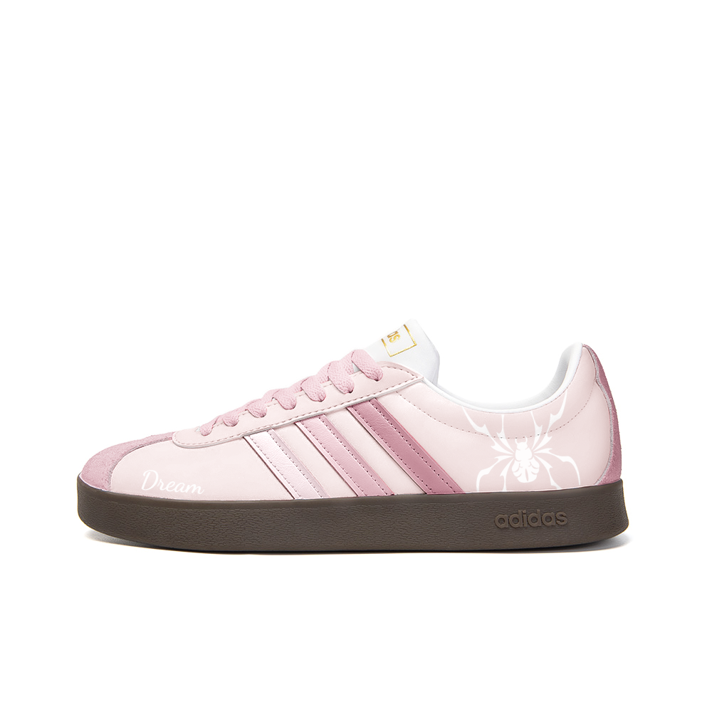 Adidas Neo VL Court 2.0 Shockproof Rain Anti-Slip Wear-Resistant Low-Top Skateboard Shoes Unisex Pink купить в интернет-магазине Yoocart с быстрой доставкой по России.