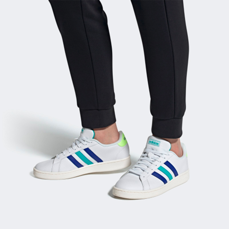 Adidas Neo Grand Court 'White Green Blue'