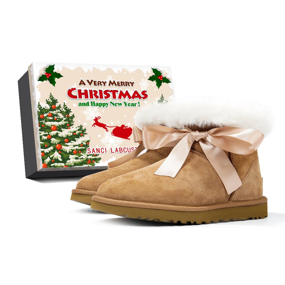 UGG CLASSIC MINI Short Snow Boots Women's Brown