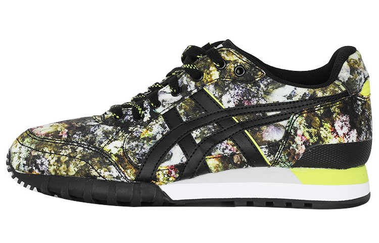 Onitsuka Tiger Colorado Series Running Shoes Unisex Low Top Black/Green/White