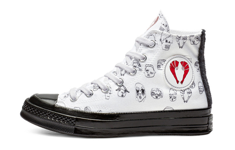 Converse Shrimps X Converse Women's Chuck 70 High 'White Black'