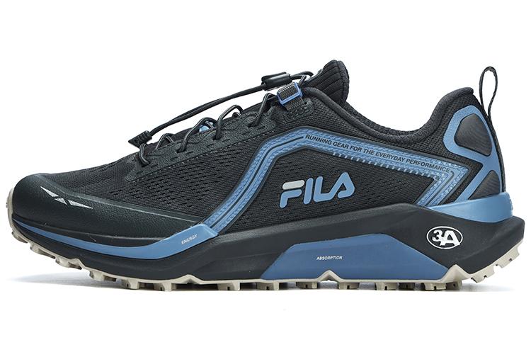 FILA 3A LYNX ATR Wear-Resistant Low-Top Trail Running Running Shoes Men's Gray Blue