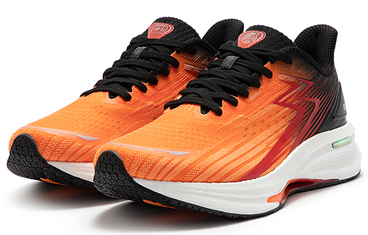361° Titan CQT Low-Top Running Shoes Men's Orange Black