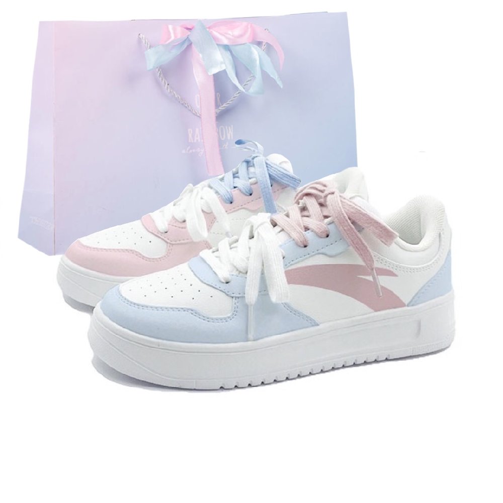 ANTA Relaxed Skateboard Shoes Unisex Low top Pink