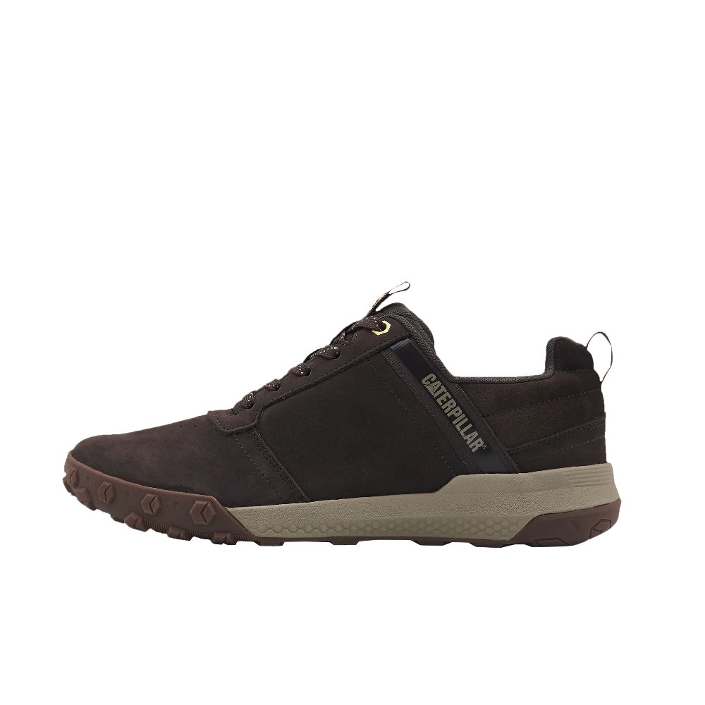 CAT Anti-Slip Wear-Resistant Low-Top Casual Shoes Men's Dark Brown