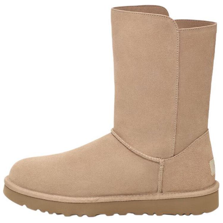 UGG Short Mid-Calf Snow Boots Unisex Sand