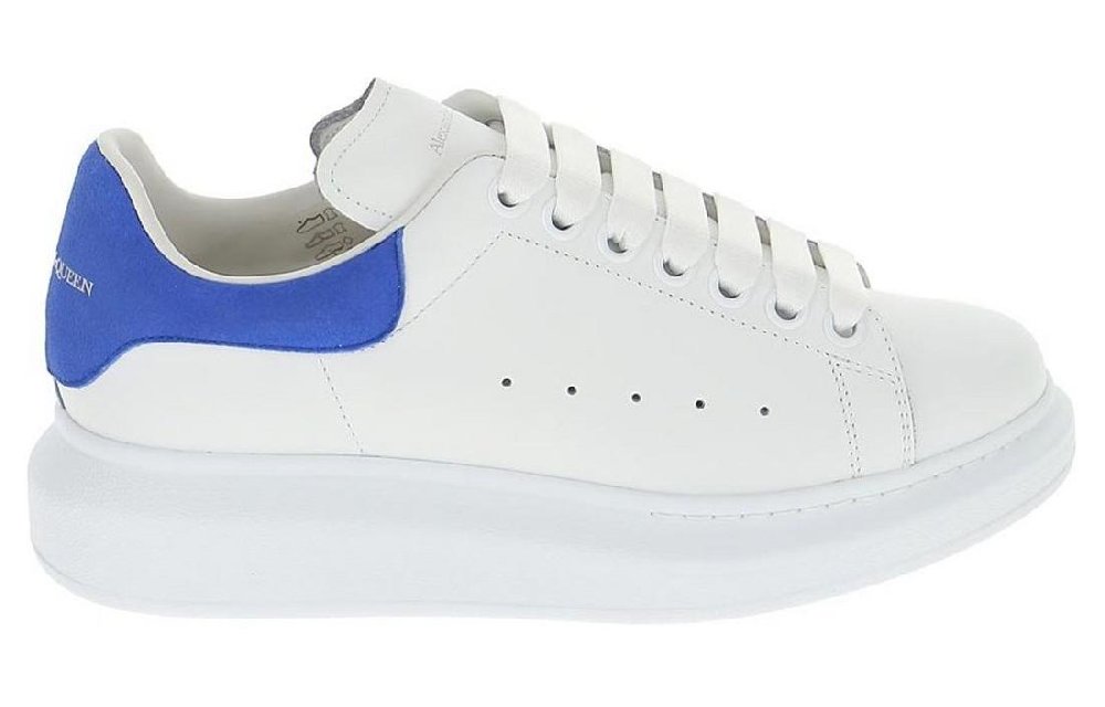 Alexander McQueen Oversized White Electric Blue Women's