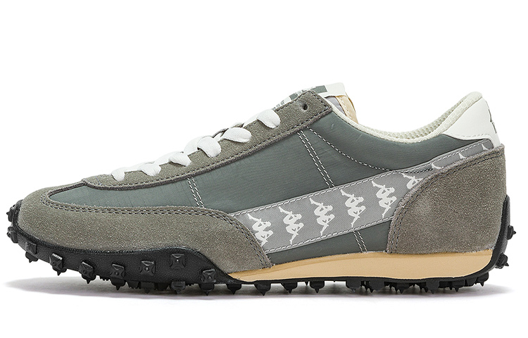 Kappa Label String Low Top Running Shoes Unisex Vetiver Green
