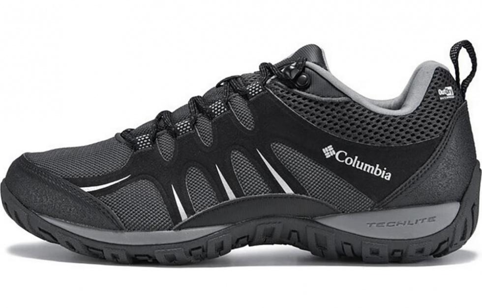 Columbia Peakfreak Outdry Cushioning Slip Resistant Waterproof Low Top Outdoor Shoes Men's Black