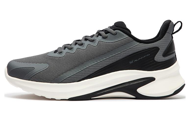 361° Durable Breathable Low-Top Running Shoes Men's Gray White