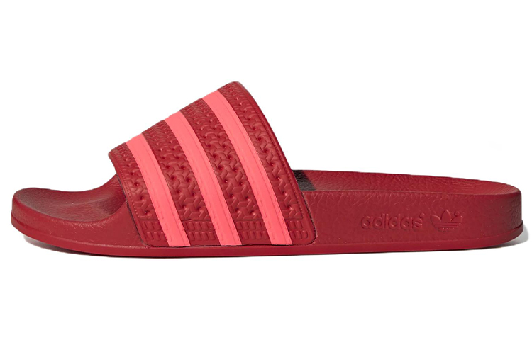 Adidas Adilette Slide 'Scarlet' Women's