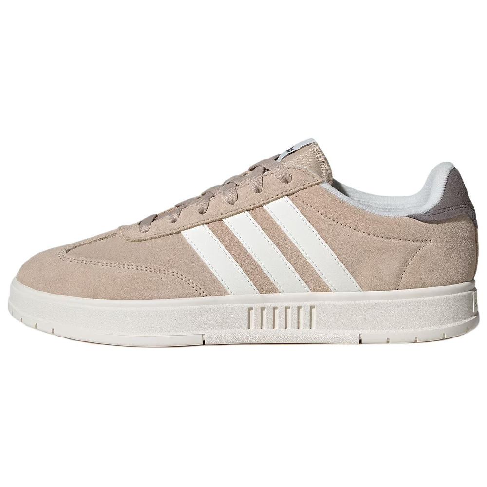 Adidas GRADAS Q4 Anti-Slip Wear-Resistant Low-Top Skateboard Shoes Unisex Umber White Gray