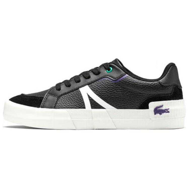LACOSTE Low-Top Skateboard Shoes Men's Black