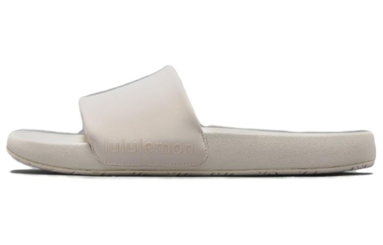 Lululemon Restfeel Slide Rubber Sole Slip Resistant Slide Slippers Women's Light Camel