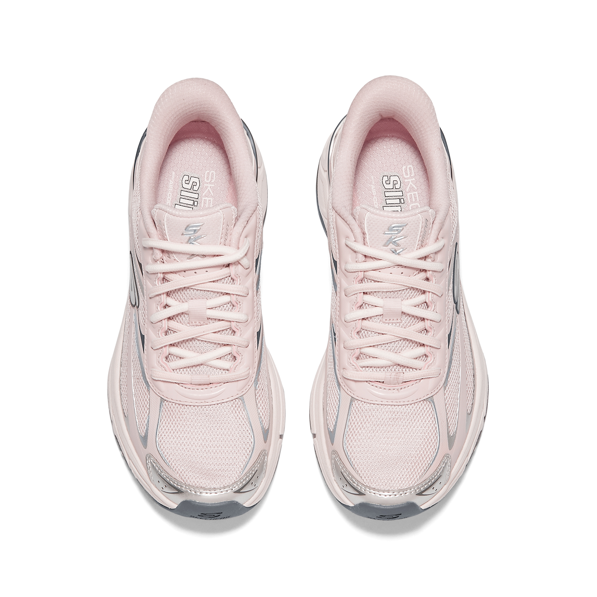 Skechers Silver Wing Shoes Lightweight Low top Casual Shoes Women's Pink купить в интернет-магазине Yoocart с быстрой доставкой по России.