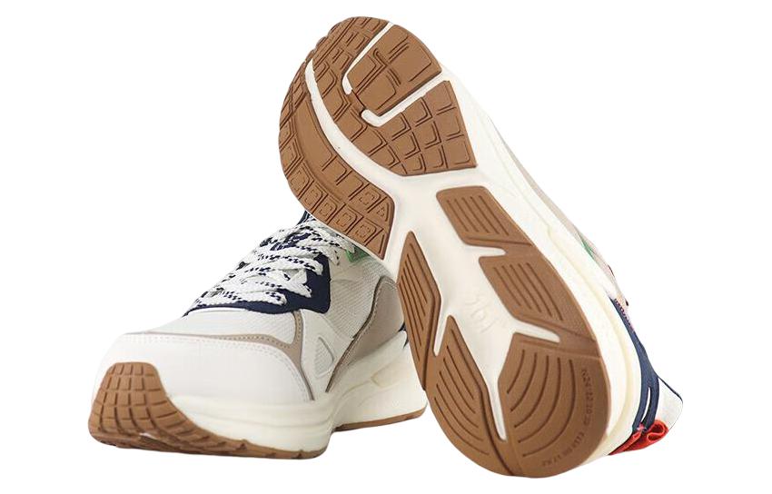 361° Anti Slip Wear Resistant Low Top Casual Shoes Men's White Umber