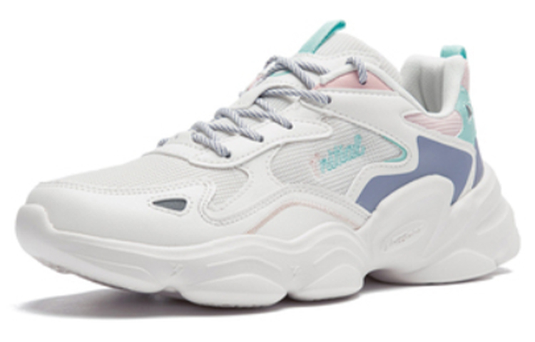 361° Chunky Sneakers Women's Low-Top White/Purple