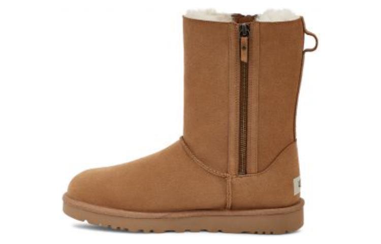 UGG Classic Short Zip 'Light Brown' Women's