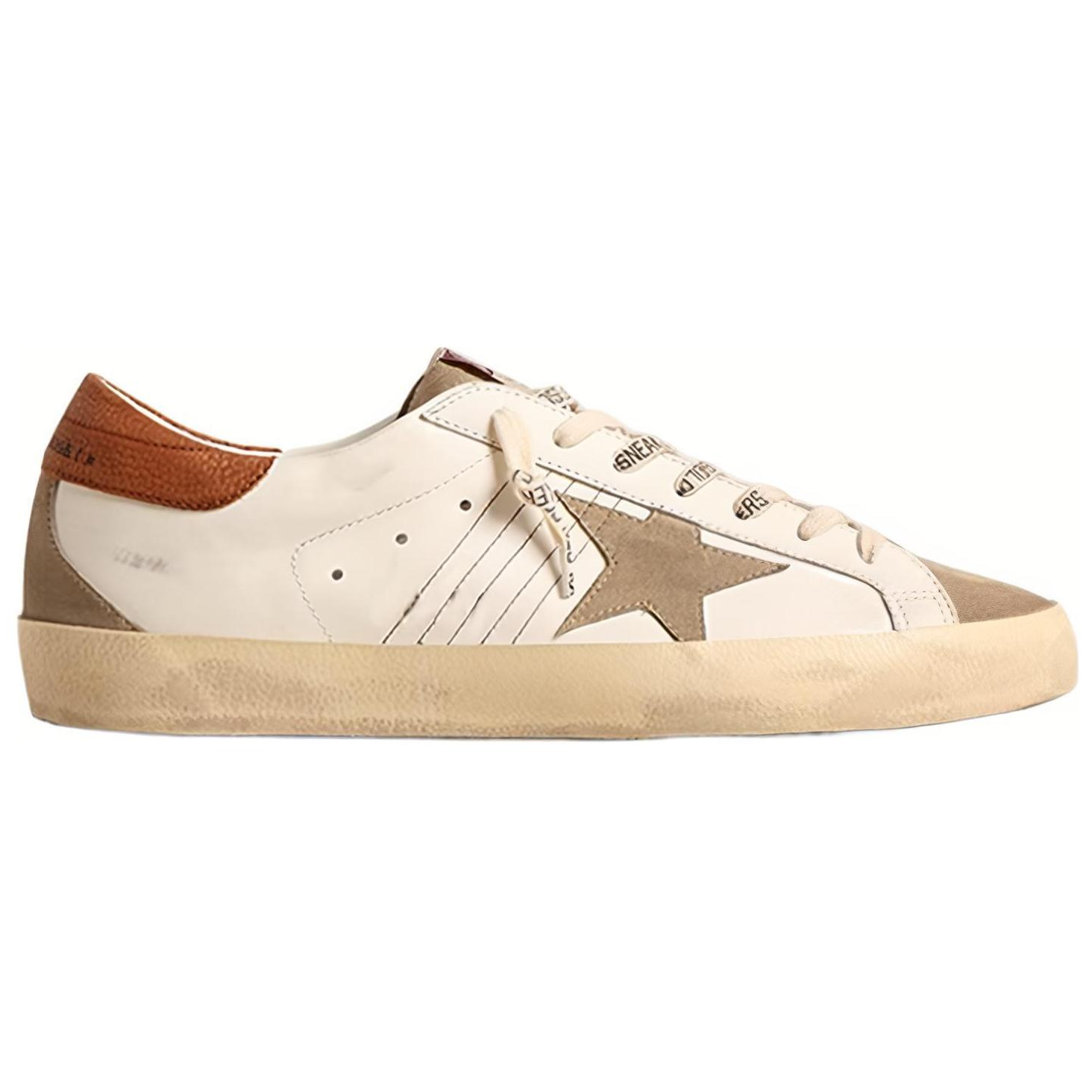 Golden Goose Super-Star Leather Sneakers купить в интернет-магазине Yoocart с быстрой доставкой по России.
