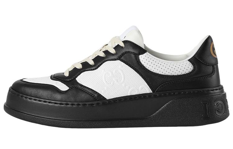 GUCCI Gg Embossed Sneaker 'Black White'