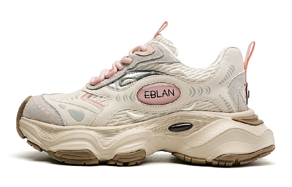 EBLAN Low Top Chunky Sneakers Women's Pink